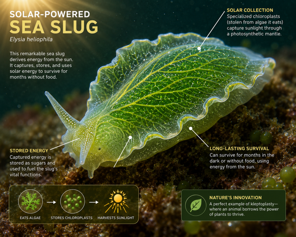 Solar-Powered Sea Slug